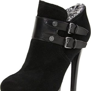 Guess‎ Women's Elnorre Platform Boots, Black, 7